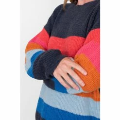 Brakeburn Black Lykke Stripe Jumper -Brakeburn shop unnamed file 1004