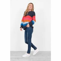 Brakeburn Black Lykke Stripe Jumper -Brakeburn shop unnamed file 1005