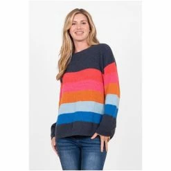 Brakeburn Black Lykke Stripe Jumper -Brakeburn shop unnamed file 1006