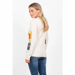 Brakeburn Cream Winter Tide Jumper -Brakeburn shop unnamed file 1008