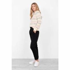 Brakeburn White Knitted Jumper 8 Brakeburn White Knitted Jumper -Brakeburn shop unnamed file 1015