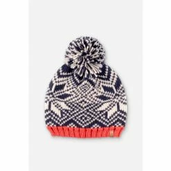 Brakeburn Blue Snow Flake Beanie