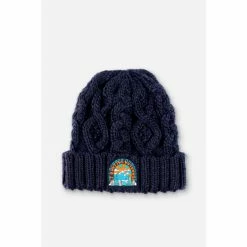 Brakeburn Blue Patch Beanie
