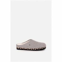 Brakeburn Grey Felt Slip On Slipper -Brakeburn shop unnamed file 1052