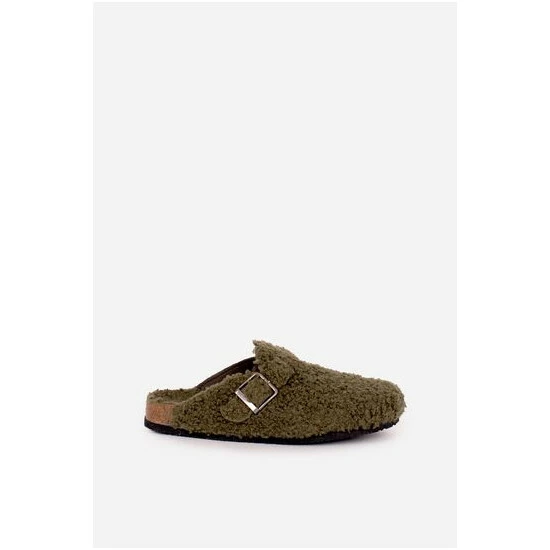 Brakeburn Green Buckle Strap Slipper 5 Brakeburn Green Buckle Strap Slipper - Image 5
