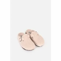 Brakeburn Cream Buckle Strap Slipper 8 Brakeburn Cream Buckle Strap Slipper -Brakeburn shop unnamed file 1066