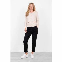 Brakeburn Neutral Classic Piping Cardigan -Brakeburn shop unnamed file 1096