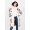 Brakeburn Cream Blanket Belted Knitted Cardigan