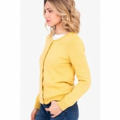Brakeburn Yellow Calendine Cardigan -Brakeburn shop unnamed file 1125