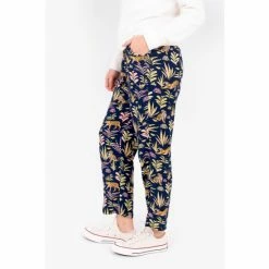 Brakeburn Blue Botanical Tiger Traveller Pants -Brakeburn shop unnamed file 1132