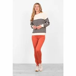 Brakeburn Orange Garment Dyed Trouser