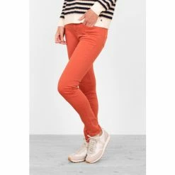 Brakeburn Orange Garment Dyed Trouser -Brakeburn shop unnamed file 1152