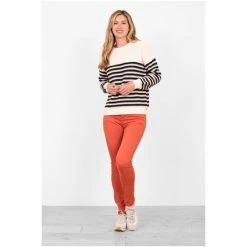 Brakeburn Orange Garment Dyed Trouser -Brakeburn shop unnamed file 1154