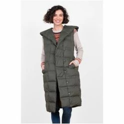 Brakeburn Green Transition Longline Gilet -Brakeburn shop unnamed file 1169