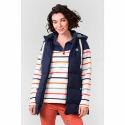 Brakeburn Blue Port Hooded Gilet