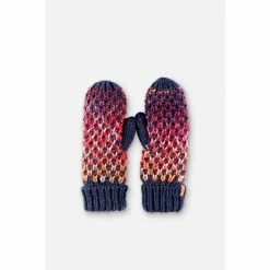 Brakeburn Blue Chunky Space Dye Mitten