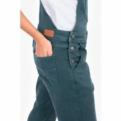Brakeburn Green Dungarees -Brakeburn shop unnamed file 1246