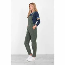 Brakeburn Green Cord Dungarees -Brakeburn shop unnamed file 1256