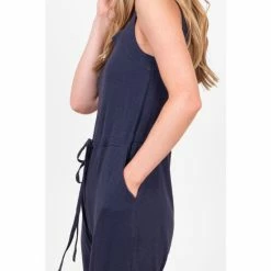Brakeburn Blue Winnie Jersey Dungarees -Brakeburn shop unnamed file 1260