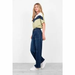 Brakeburn Blue Wide Leg Jeans -Brakeburn shop unnamed file 1281