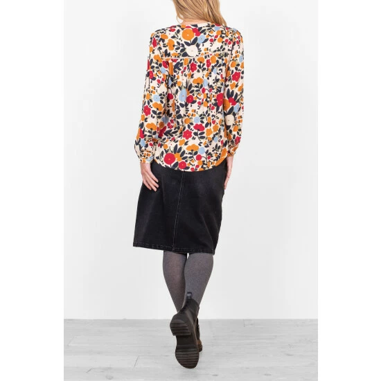 Brakeburn Black Denim Skirt 2 Brakeburn Black Denim Skirt - Image 2