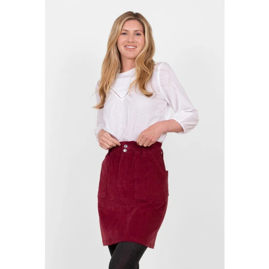 Brakeburn Orange Corduroy Skirt 1 Brakeburn Orange Corduroy Skirt