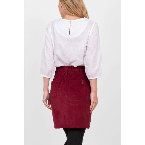 Brakeburn Orange Corduroy Skirt 2 Brakeburn Orange Corduroy Skirt - Image 2