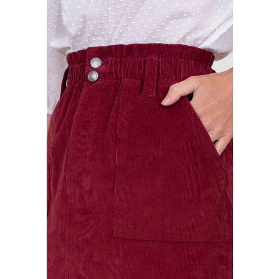 Brakeburn Orange Corduroy Skirt 3 Brakeburn Orange Corduroy Skirt - Image 3
