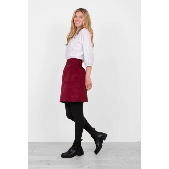 Brakeburn Orange Corduroy Skirt 4 Brakeburn Orange Corduroy Skirt - Image 4