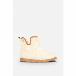 Brakeburn Cream Fluffy Boot
