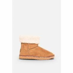 Brakeburn Brown Fur Top Boot