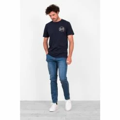 Brakeburn Blue Wild Sea Tee -Brakeburn shop unnamed file 132