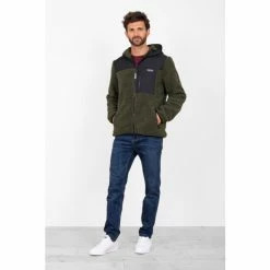 Brakeburn Green Zip Thru Fleece -Brakeburn shop unnamed file 1335