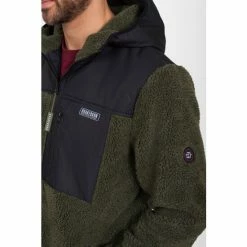 Brakeburn Green Zip Thru Fleece -Brakeburn shop unnamed file 1336