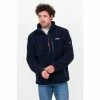 Brakeburn Blue Pull Over 1/4 Zip Fleece