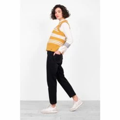 Brakeburn Yellow Sparkle Knitted Tank Top -Brakeburn shop unnamed file 1352