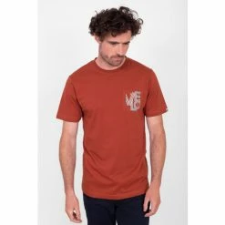 Brakeburn Red Velo Pocket Tee