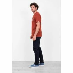 Brakeburn Red Velo Pocket Tee -Brakeburn shop unnamed file 142