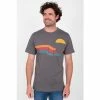 Brakeburn Grey Half Sun Tee