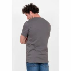 Brakeburn Grey Half Sun Tee -Brakeburn shop unnamed file 160