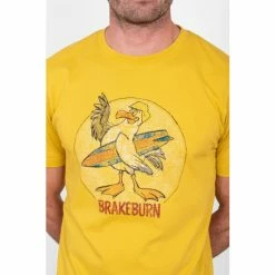 Brakeburn Yellow Seagul Tee -Brakeburn shop unnamed file 176