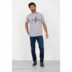 Brakeburn Grey Bear T-Shirt -Brakeburn shop unnamed file 182