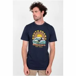 Brakeburn Blue South Coast Tee -Brakeburn shop unnamed file 193