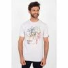 Brakeburn Cream Linear Bikes Tee