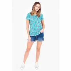 Brakeburn Blue Orchard T-Shirt -Brakeburn shop unnamed file 211