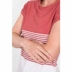Brakeburn Orange Colour Block T-Shirt 7 Brakeburn Orange Colour Block T-Shirt -Brakeburn shop unnamed file 220