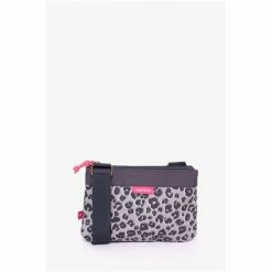 Brakeburn Grey Leopard Spot Double Compartment Crossbody 4 Brakeburn Grey Leopard Spot Double Compartment Crossbody -Brakeburn shop unnamed file 227