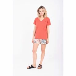 Brakeburn Orange Tora T-Shirt -Brakeburn shop unnamed file 23