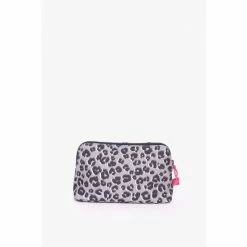 Brakeburn Grey Leopard Spot Make Up Bag -Brakeburn shop unnamed file 253