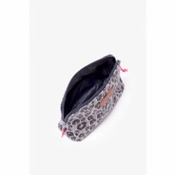 Brakeburn Grey Leopard Spot Make Up Bag -Brakeburn shop unnamed file 254